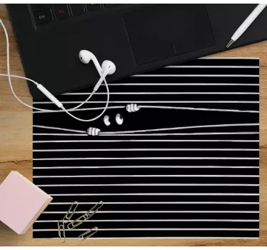 Kíváncsi szemek kukucskáló - mouse pad eredeti - TenStickers