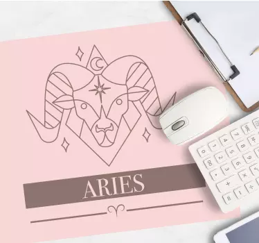 Kos zodiákus szimbólum egérpad - TenStickers