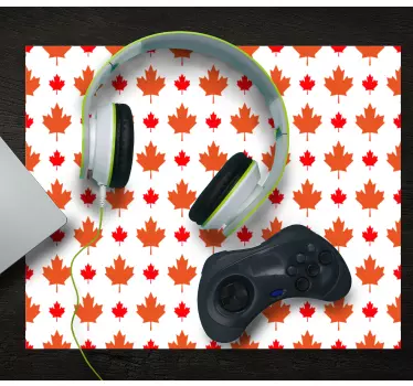 Maple leaf pattern egérpad minták - TenStickers