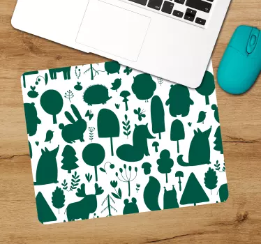 Meseerdő formák egérpad minták - TenStickers