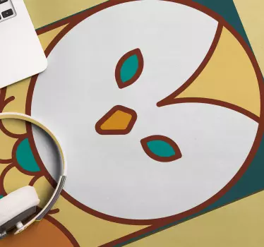 Mókás bagoly művészet - mouse pad eredeti - TenStickers