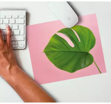 Monstera levél motívum eredeti egérpad - TenStickers