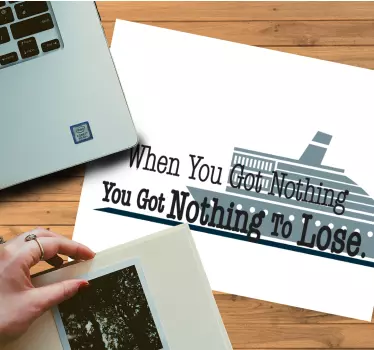 Motiváló idézet grafika egérpadok - TenStickers