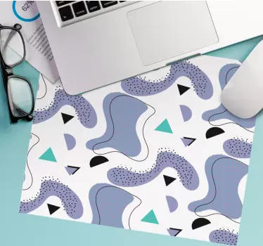 Nonfigurális geometrikus formák egérpad minták - TenStickers