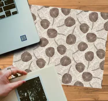 Növényi illusztrációs háttér egérpad minták - TenStickers