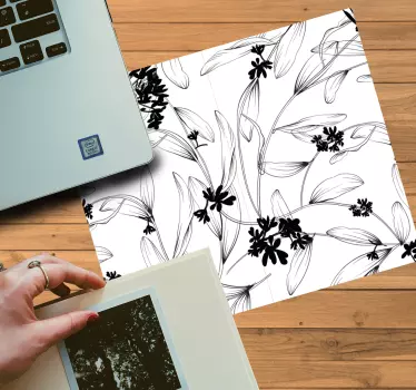 Növényi levél inspiráció - egérpad minták - TenStickers