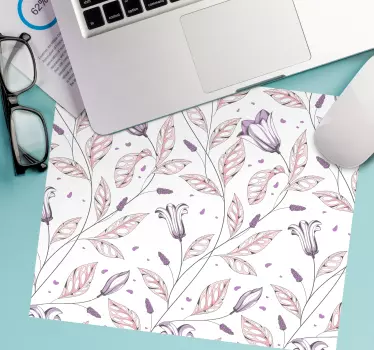 Növényi levél kompozíció egérpad minták - TenStickers