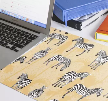 Pálmafák és zebra egér szőnyeg - TenStickers