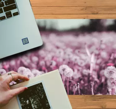 Pitypangmező esztétika mouse pad eredeti - TenStickers