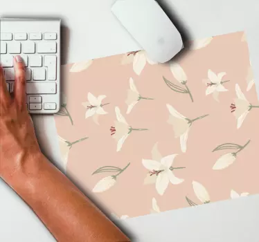 Puha virágkompozíció - mouse pad minták - TenStickers
