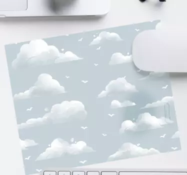 Puhafelhő minta egérpad minták - TenStickers