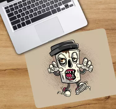 Rajzfilm koponya karakter - eredeti egérpad - TenStickers