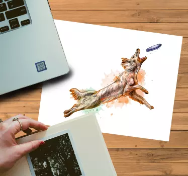 Repülő kutyát fogó - mouse pad eredeti - TenStickers