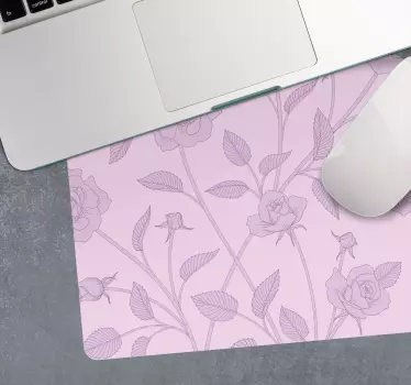 Rózsás absztrakt egérpad minták - TenStickers
