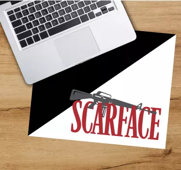 Scarface ihlette művészet egérpad - TenStickers
