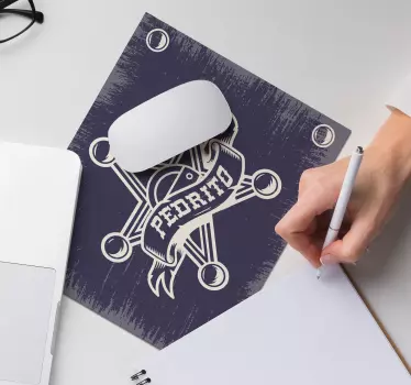 Seriff csillag jelvény egérpad - TenStickers