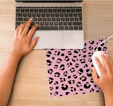 Stílusos leopárd mintás egérpad - TenStickers