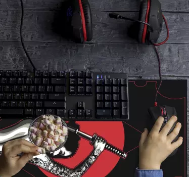Szamuráj harcos anime egérszőnyeg - TenStickers