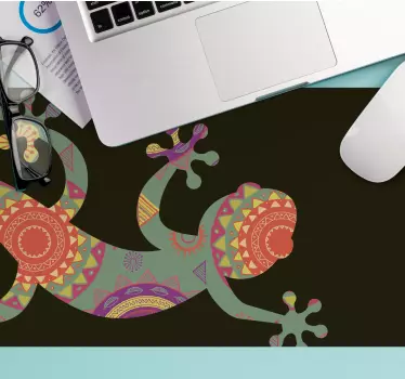 Színes gyík minta mouse pad eredeti - TenStickers