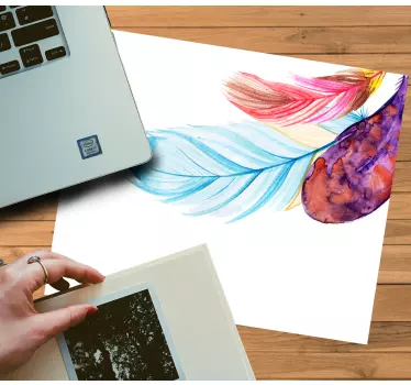 Színes toll művészet eredeti egérpad - TenStickers