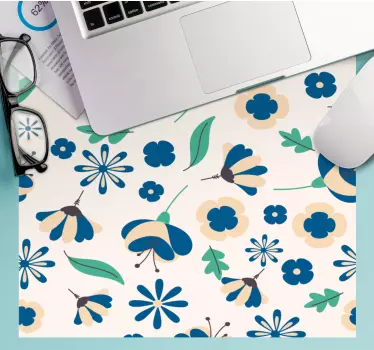 Színes virágkötészet mouse pad minták - TenStickers
