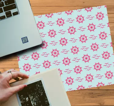 Tengeri kormánykerék mouse pad minták - TenStickers