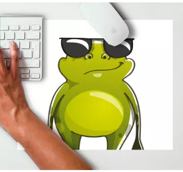 Tervezés egy béka napszemüveg anime egér szőnyeg - TenStickers