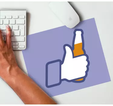 Thumbs up gesztus mouse pad eredeti - TenStickers