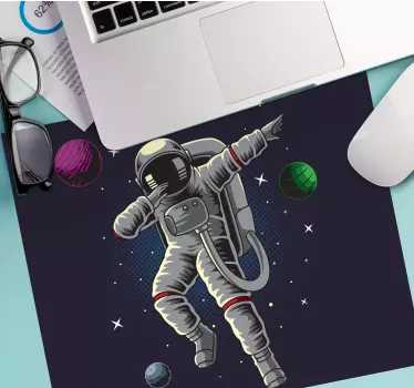 Űrhajós a térben - mouse pad szerencsejáték - TenStickers
