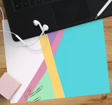 Vibráló geometrikus minták egérpadhoz - TenStickers
