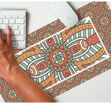 Vibráló mandala minta egérpadokhoz - TenStickers