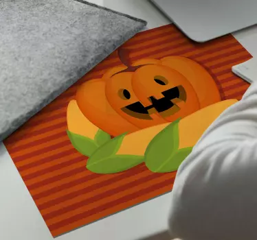 Vidám tök karakter egérpad karácsonyra - TenStickers