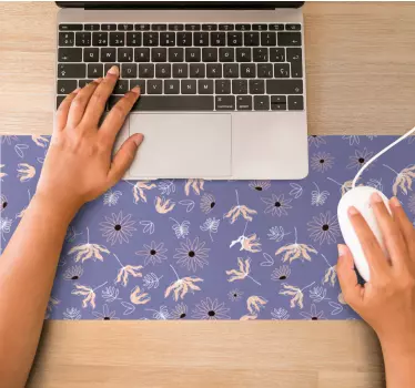 Virágos kéz motívum mouse pad minták - TenStickers