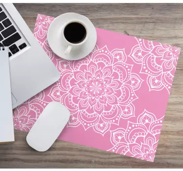 Virágos mandala minták egérpadhoz - TenStickers