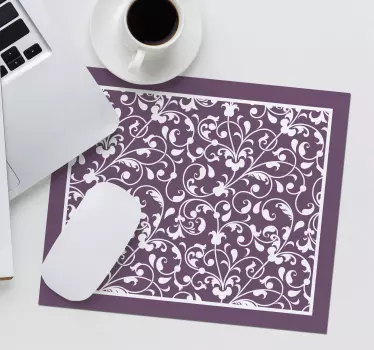 Virágos örvény minták mouse pad minták - TenStickers