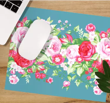 Virágos rügy minták mouse pad - TenStickers
