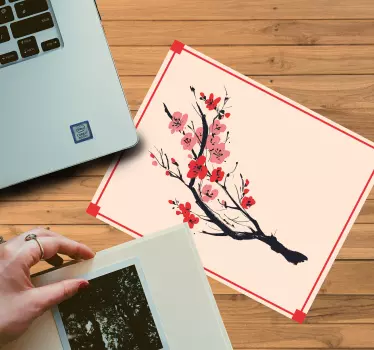 Virágzó cseresznyeág eredeti egérpad - TenStickers