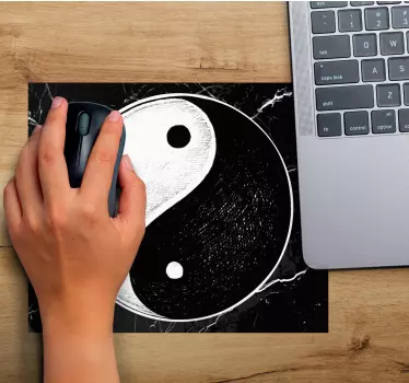 Yin yang szimbólum egérpad - TenStickers