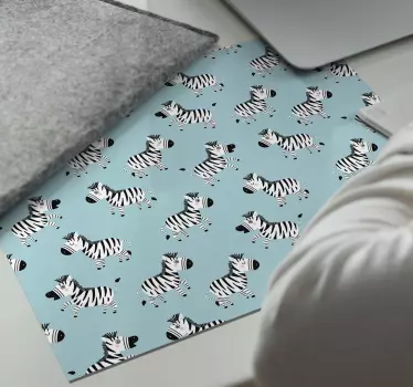 Zebra minta játék egérpad minták - TenStickers