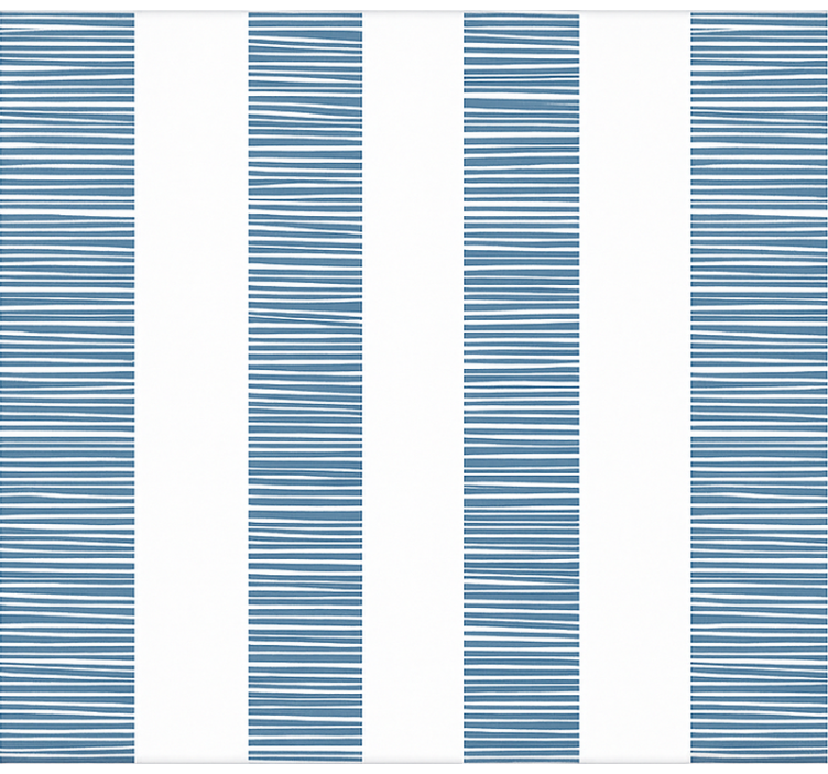 ceramica righe blu Redőnyök fürdőszoba - TenStickers