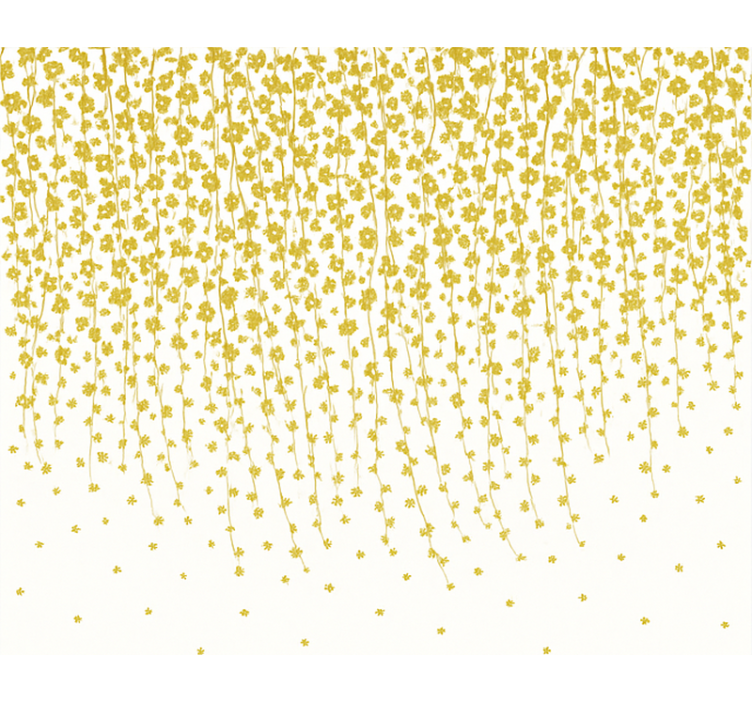 Virágok vízesés Redőnyök fürdőszoba - TenStickers