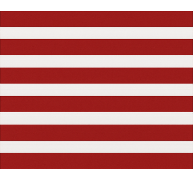 Piros vízszintes csíkok Redőnyök gyerekek - TenStickers