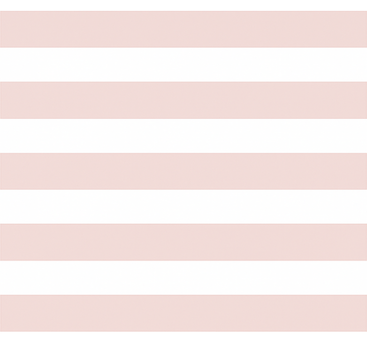 Fehér és rózsaszín csíkok Redőnyök gyerekek - TenStickers