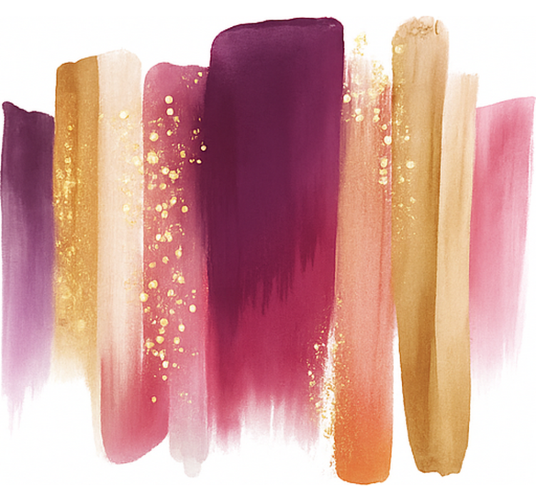 Absztrakt ecsetvonások Redőnyök tizenéves - TenStickers