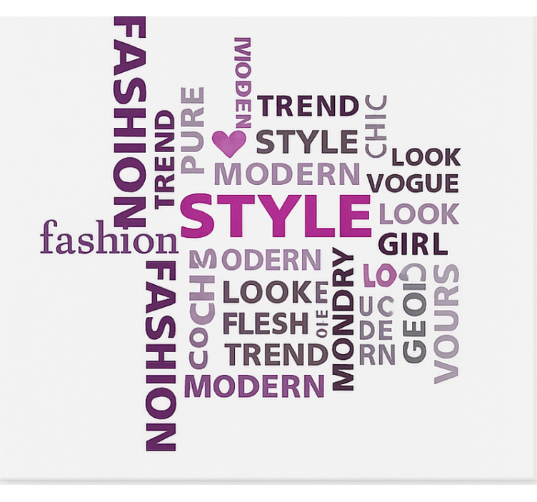 Szépség szöveg Redőnyök tizenéves - TenStickers