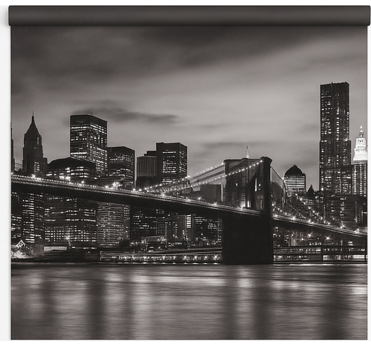 Redőnyök hivatal Éjszakai város - TenStickers