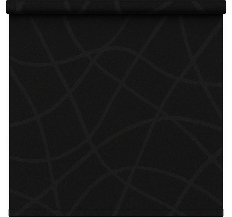 Nyugtató fekete redőnyök hivatal - TenStickers