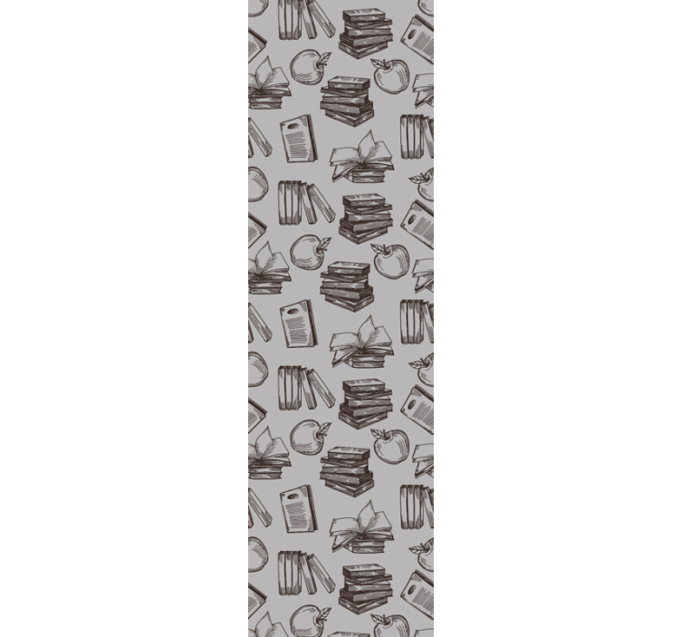 Vintage tanulmány elemek redőnyök otthoni munkavégzés - TenStickers