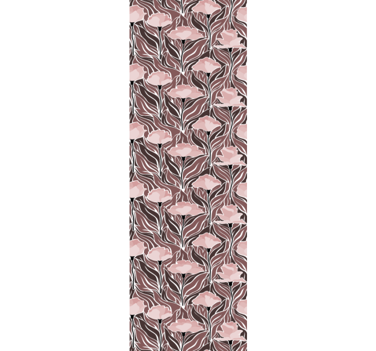 Vintage absztrakt mintás redőnyök étkező - TenStickers