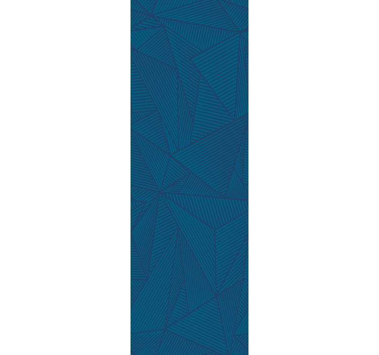 Redőnyök hivatal kék geometrikus egyszerű minta - TenStickers